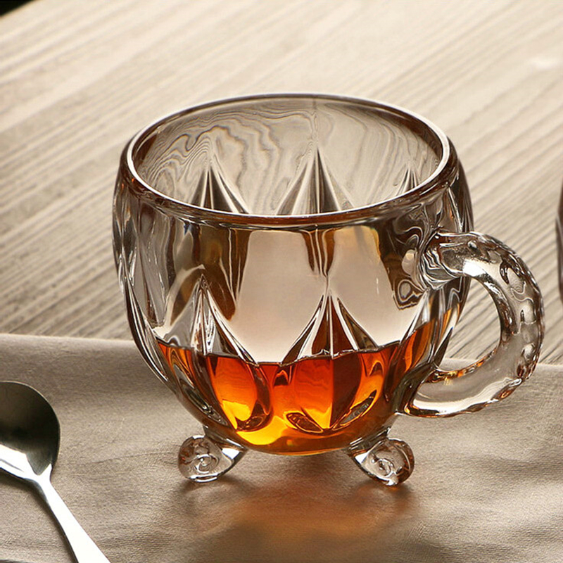 210ml-Crystal-Glass-Tea-Coffee-Water-Cup-Transparent-cup-Home-Milk-flower-tea-Juice-Glasses-Cups