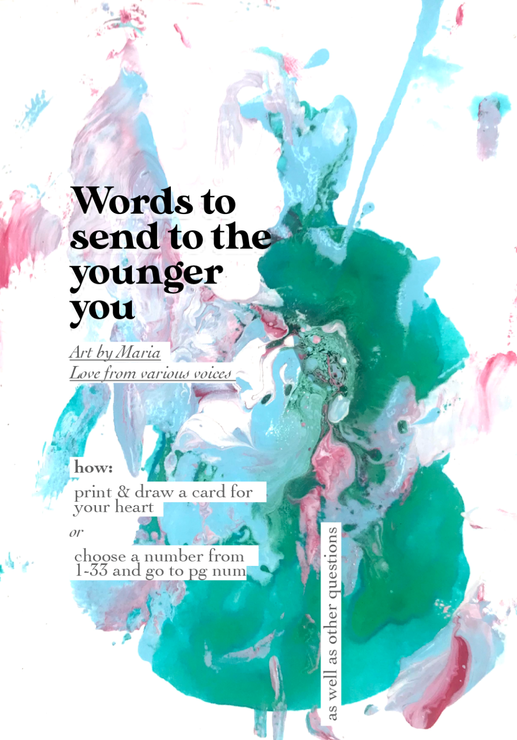 Words to send to the younger&nbsp;you